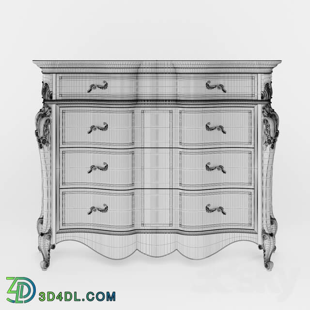 Sideboard Chest of drawer Chest Arve Style Luigi XXI LG 0223 F