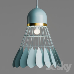 Badminton lamp Pendant light 3D Models 