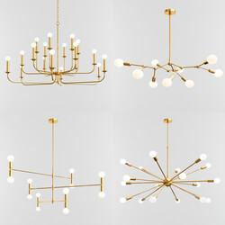 Four Exclusive Chandelier Collection 2 
