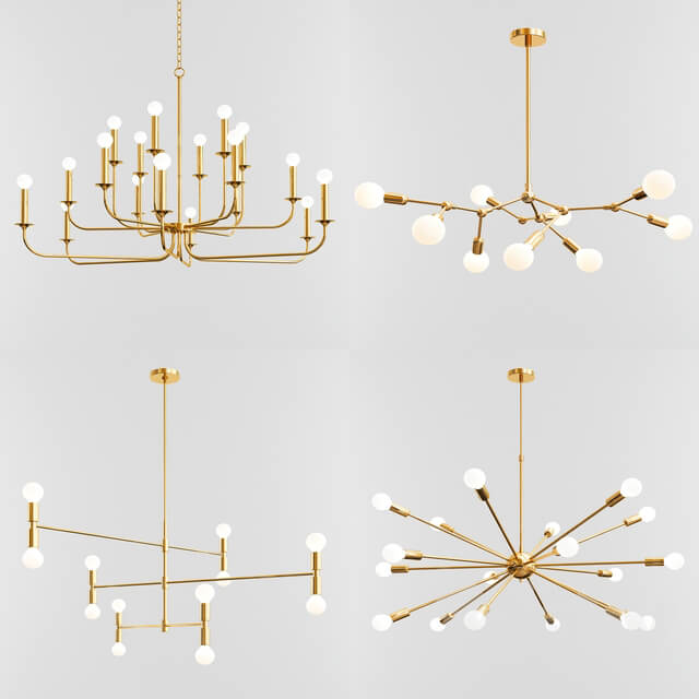 Four Exclusive Chandelier Collection 2