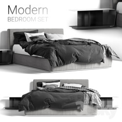 Bed Minotti Powell Bed 