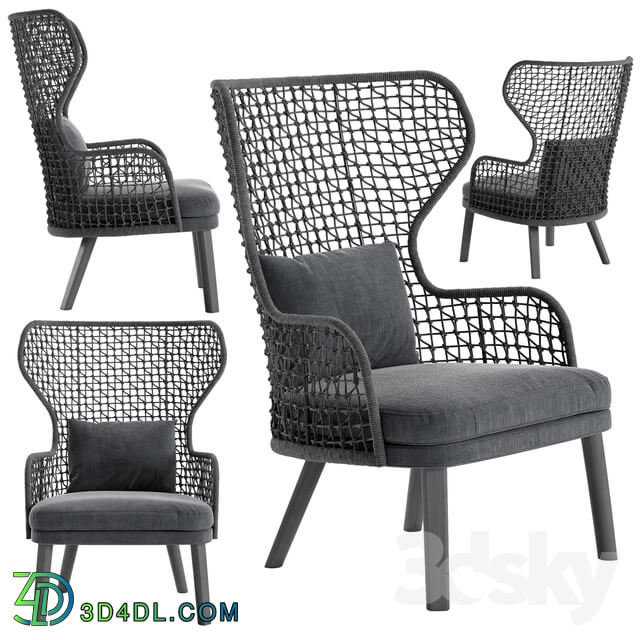 Varaschin Emma bergere armchair