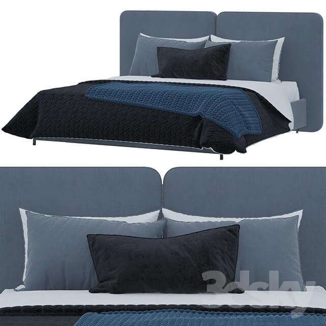 Bed Minotti Tatlin Bed 2