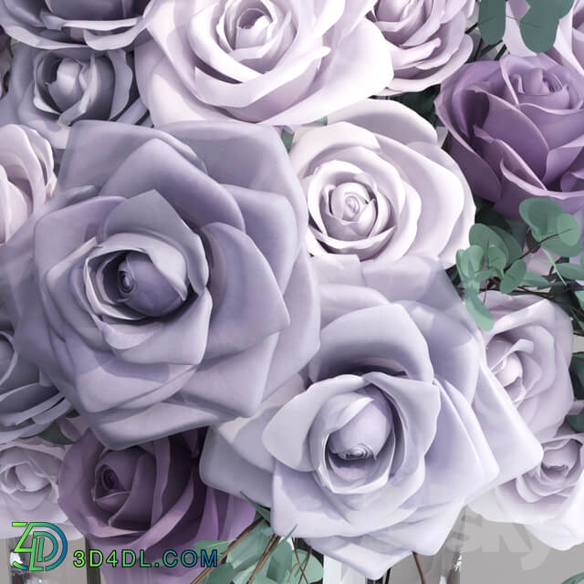 Lavender Europe Roses Bouquet