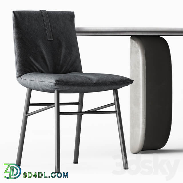 Table Chair Bonaldo PIL Bonaldo MELLOW
