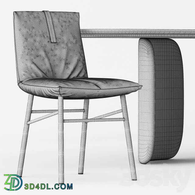 Table Chair Bonaldo PIL Bonaldo MELLOW