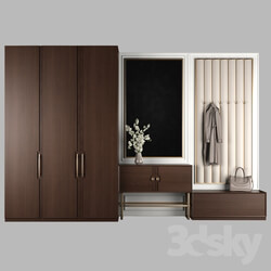 Furniture composition for hallway 65 Hallway 3D Models 