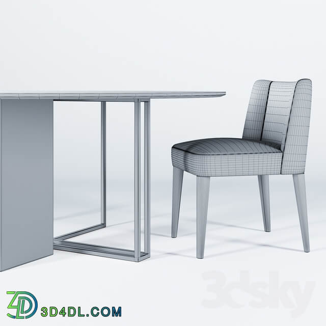 Table Chair Meridiani Dining