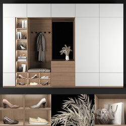Wardrobe Display cabinets Furniture composition for hallway 69 