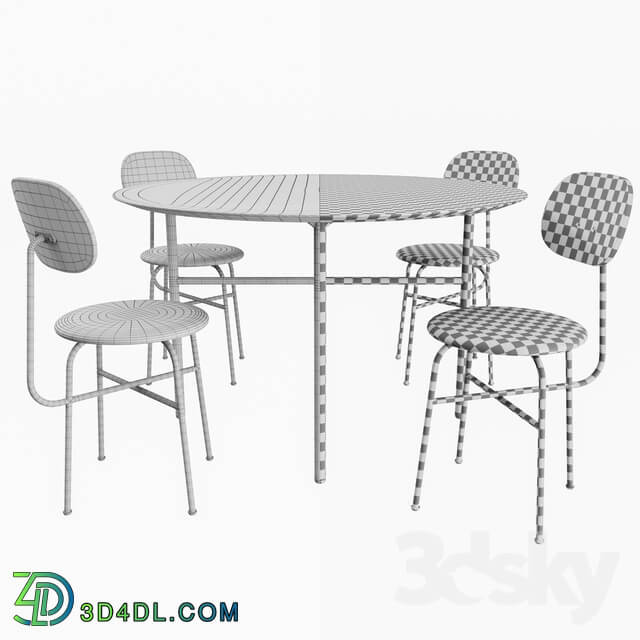 Table Chair Afteroom Dining Chair Snaregade Table By MENU