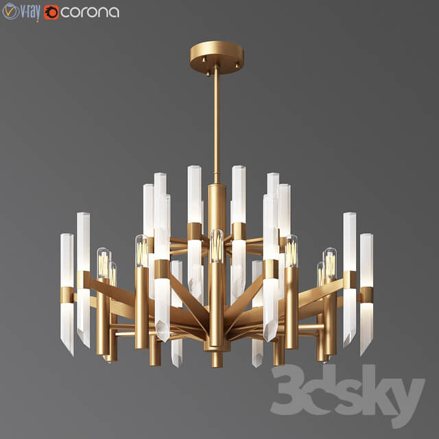 Nordic crystal chandelier