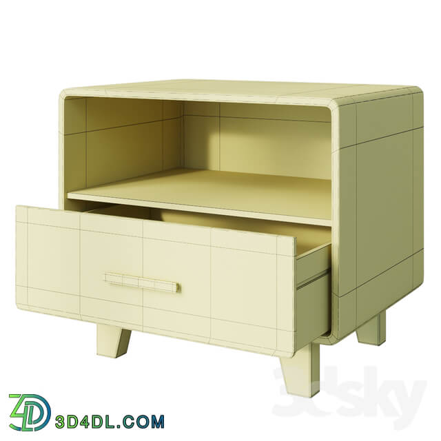 Sideboard Chest of drawer Curbstone Cosgrove 1 Drawer Nightstand Aqua