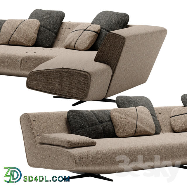 Poliform sofa SYDNEY SYTS140 SYLD190