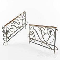 Other architectural elements Wrought railing 