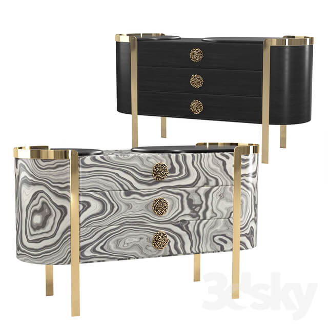 Sideboard Chest of drawer Commode DORIS Opera Contemporary