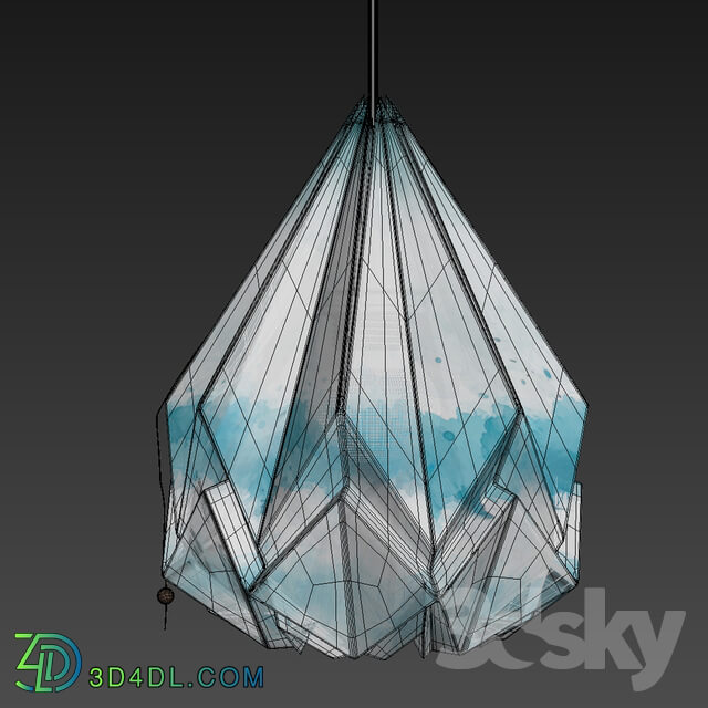 HANAHI lamp Pendant light 3D Models