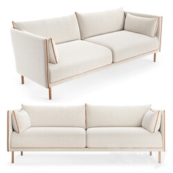 Hay Silhouette three seater sofa 