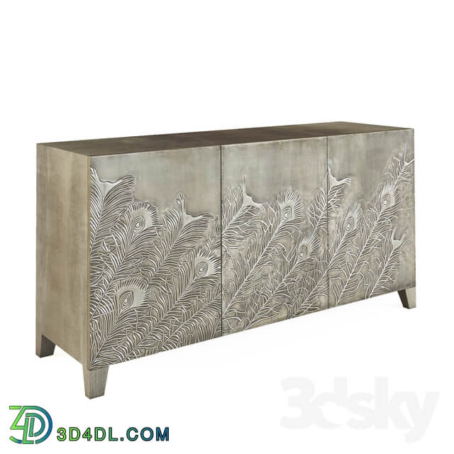 Sideboard Chest of drawer Peacock Entertainment Console by Bernhardt.
