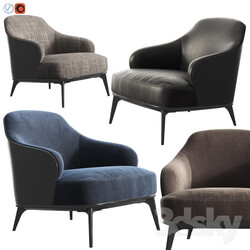 Leslie armchair minotti 