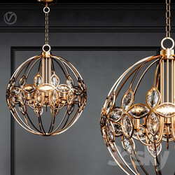 Uttermost Ambre 8 Light Gold 