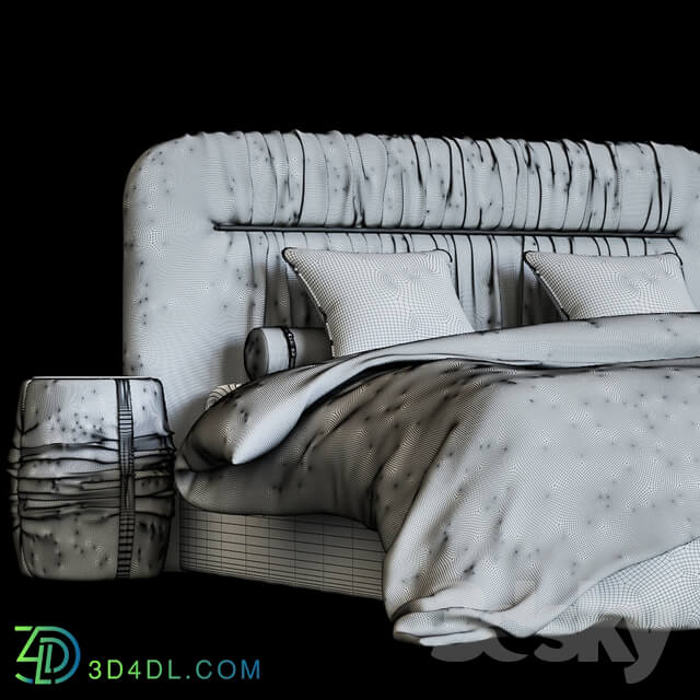 Bed Bed Headboard Drape HEADBOARD