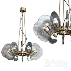 Restored Italian Chandelier Pendant light 3D Models 