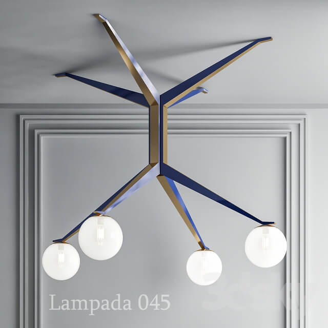 Lampada 045 Dimoremilano Progetto Pendant light 3D Models