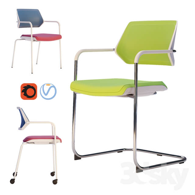 Steelcase Office Chair Qivi Set1