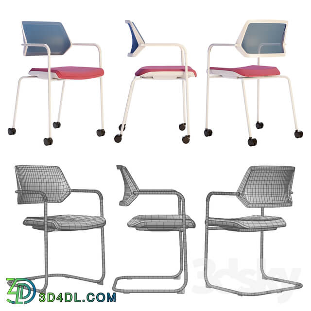 Steelcase Office Chair Qivi Set1