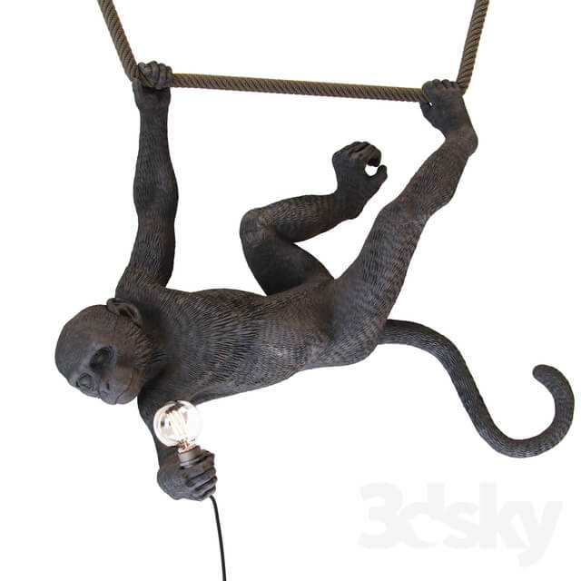 Monkey lamp swing