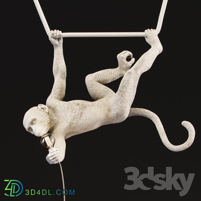 Monkey lamp swing