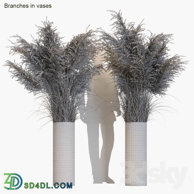 Branches in vases 8