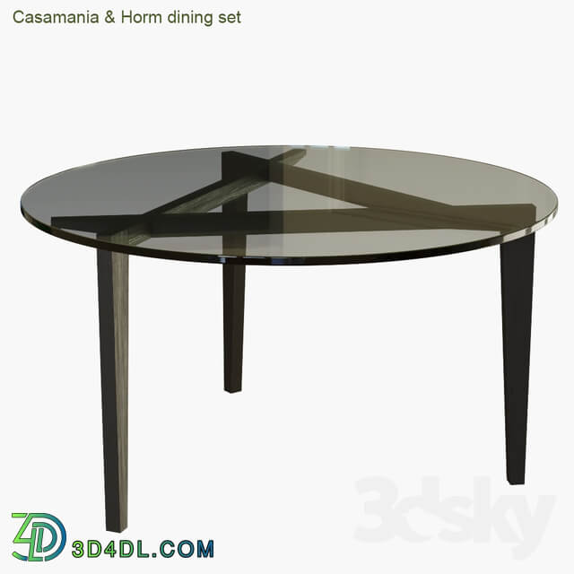 Table Chair Casamania Horm dining set
