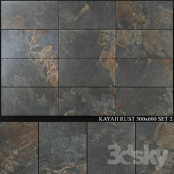 Yurtbay Seramik Kayah Rust 300x600 Set 2 