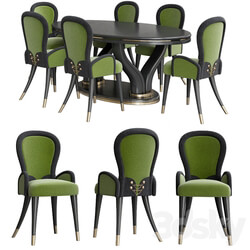 Table Chair Ermes 3 Rivatelier 