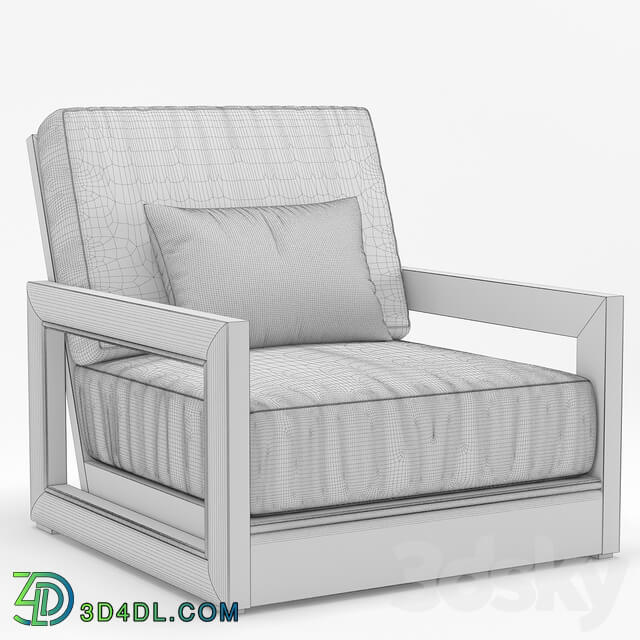 RH Outdoor Costa armchair