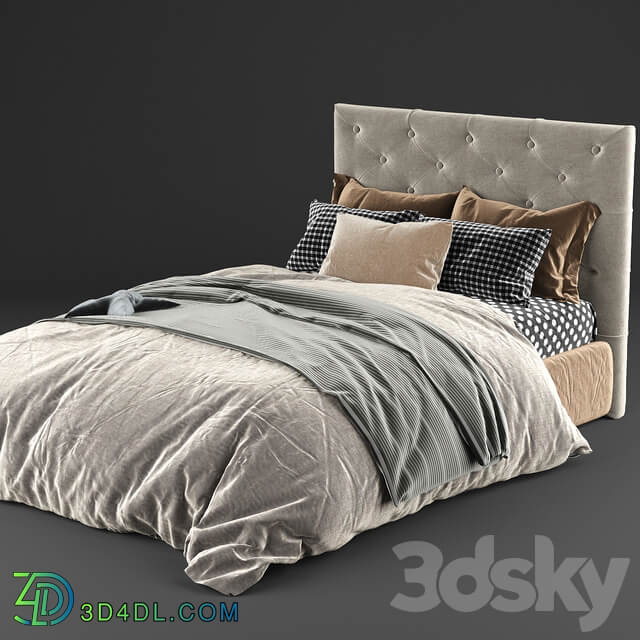 Bed Kingston queen bed mattress