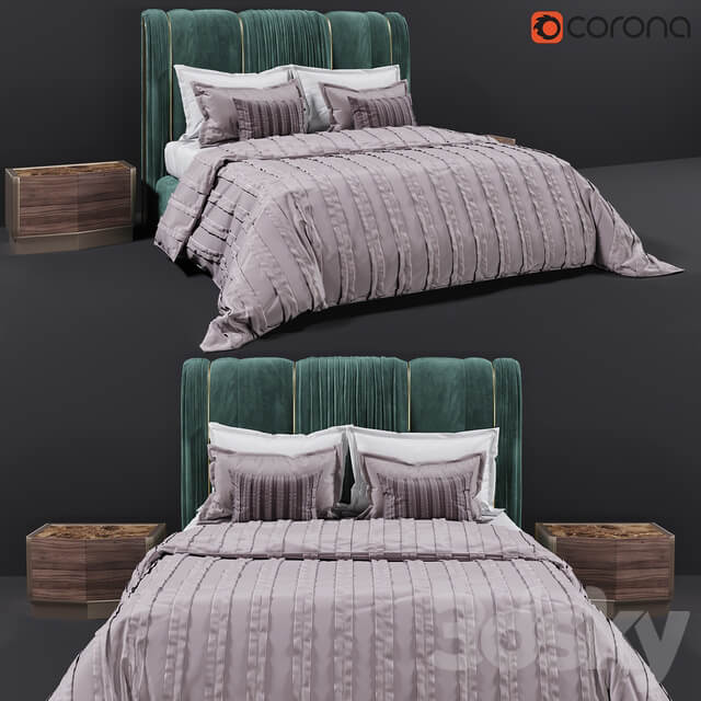 Bed Corte zari rubens