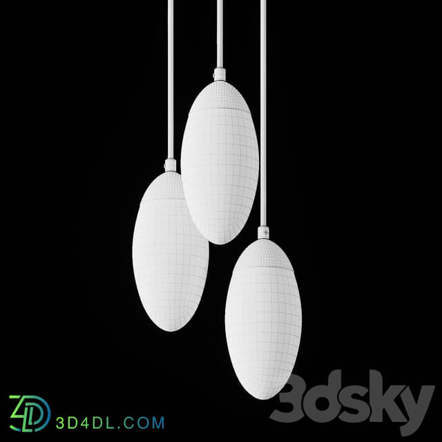 Pendant light Glass LED Pendant Light FIERA