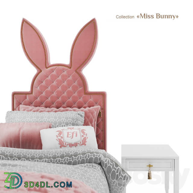 EFI Concept Kid Miss Bunny bed1