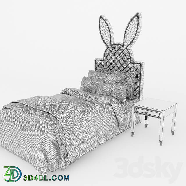 EFI Concept Kid Miss Bunny bed1