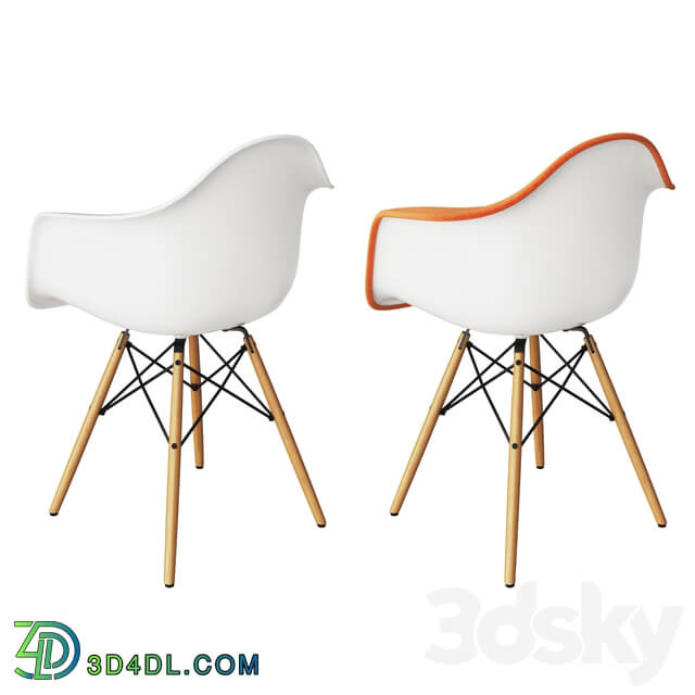 Eames plastic armchair