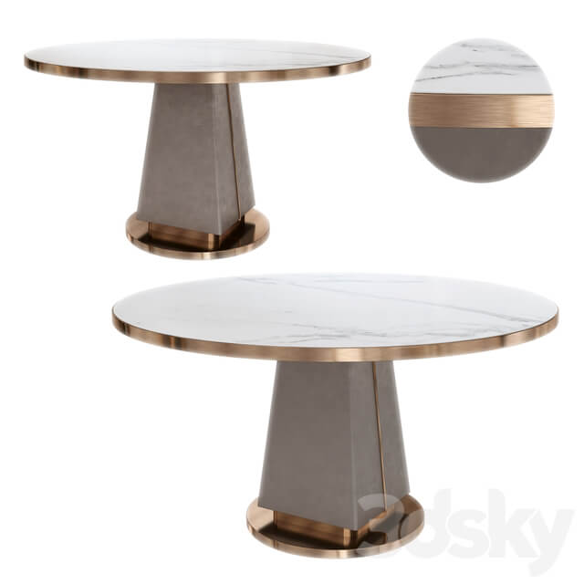 Modern round dining table01