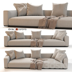 Flexform Grandemare Sectional Sofa 