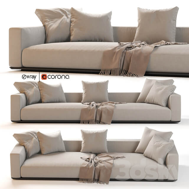 Flexform Grandemare Sectional Sofa