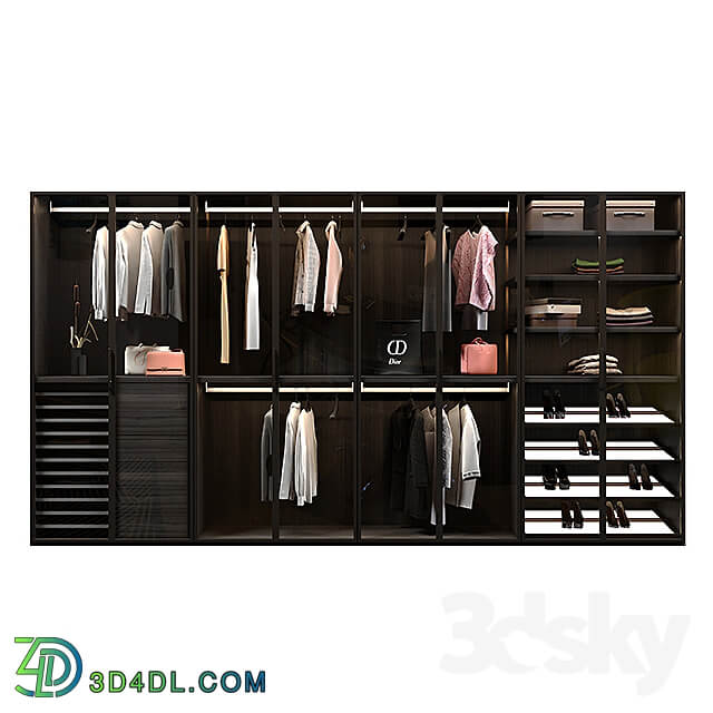 Wardrobe Display cabinets Boffi Antibes wardrobe