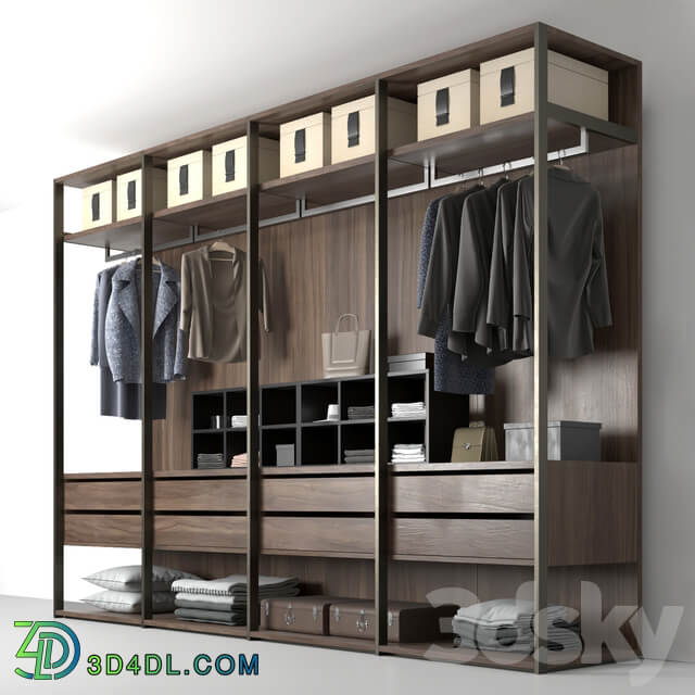 Wardrobe Display cabinets Poliform wardrobe