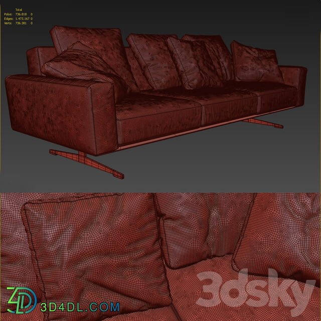 Flexform Soft Dream Sofa