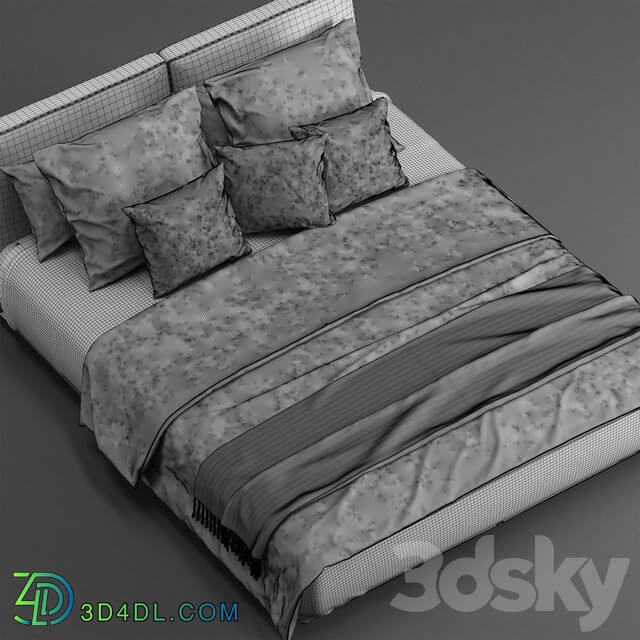 Bed Flexform grandemare bed