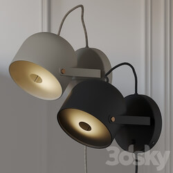 Svejk 13 Wall Sconce 2 Colors by BANKERYD 
